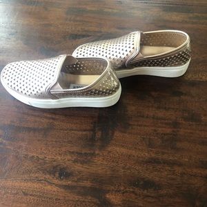 Girls gold Steve Madden shoe